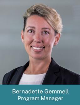 Bernadette Gemmell, Program Manager, World Congress, Centre for Work Health and Safety