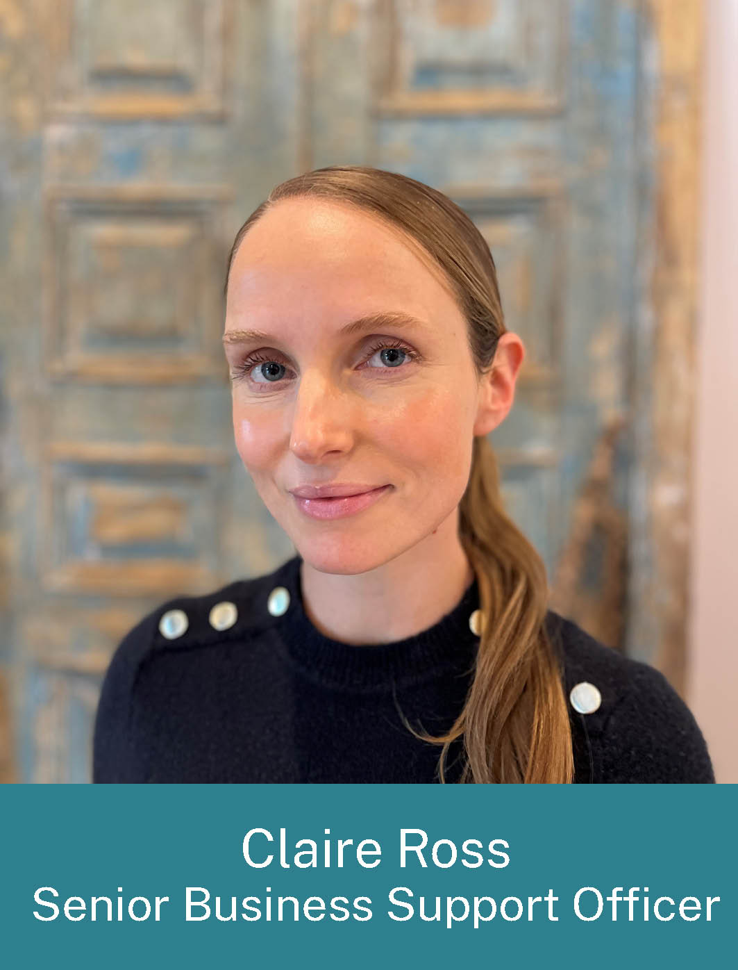 Claire Ross, Senior Business Support Officer